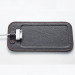 Calypso Crystal Pad - кожена подложка (естествена кожа - ръчна изработка) за iPhone 5, iPhone 5S, iPhone SE, iPhone 5C (черен) 2
