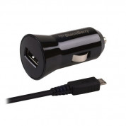 BlackBerry Car Charger ACC-48157 - зарядно за кола и MicroUSB кабел за Blackberry мобилни телефони