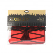 Sex And The City Fifth Avenue Tablet Sleeve - кожен калъф за iPad, нетбуци и таблети до 10 инча (червен) 8