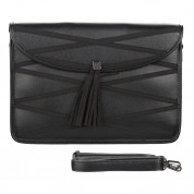 Sex And The City Fifth Avenue Laptop Bag - кожена чанта за MacBook Air 11, ултрабуци и нетбуци до 11 инча (черен) 4