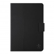 Belkin Dot Folio - полиуретанов калъф с поставка за iPad Mini, iPad mini 2, iPad mini 3 (черен)