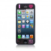 Sex And The City I Love SATC Screen Guard Protection Film - луксозно защитно покритие за дисплeя на iPhone 5, iPhone 5S, iPhone SE, iPhone 5C