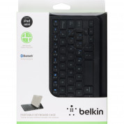 Belkin Bluetooth Portable case - кожен кейс, клавиатура и стойка за iPad Mini, iPad mini 2, iPad mini 3 (черен) 8