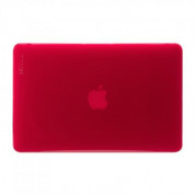 InCase Hardshell Case - предпазен кейс за MacBook Air 11 (модели от 2010 до 2015 година) (червен-прозрачен)