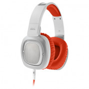 JBL J88 On Ear - слушалки за iPhone, iPod, iPad и мобилни устройства (бял-оранжев)