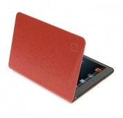 Tucano Micro Hard Case - кожен калъф и поставка за iPad mini, iPad mini 2, iPad mini 3 (червен) 3