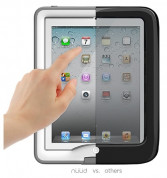 LifeProof Nuud - удароустойчив и водоустойчив кейс за iPad 4, iPad 3, iPad 2 (бял) 2