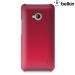 Belkin Micra Glam - поликарбонатов кейс за HTC One (червен) 2