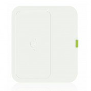 Zens Induction Wireless Charger Pad - док станция за безжично зареждане на Qi съвместими устройства (бяла) 1