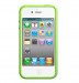 Apple iPhone 5, iPhone 5S, iPhone SE Bumper - силиконов бъмпер за iPhone 5, iPhone 5S, iPhone SE (зелен) 1