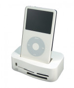 iDuo dock station with card reader for iPhone and iPod 1