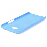 Protective Plastic Case - поликарбонатов кейс за HTC ONE M7 (светлосин) 2