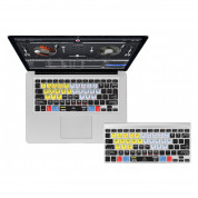 djay V4 QWERTY Keyboard Cover - силиконова обвивка за djay софтуер за MacBook, MacBook Air и MacBook Pro