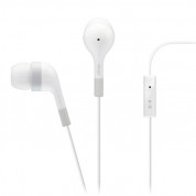 Elago E4 Sound Isolation In-Ear Earphones - слушалки с микрофон за iPhone, iPad, iPod и мобилни телефони (бели)