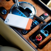 Elago C6 Dual USB Car Charger - зарядно за кола с microUSB кабел за Samsung, HTC, LG, Sony и устройства с microUSB (син) 4