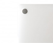 Moshi iGlaze Hard Case - предпазен кейс за MacBook Air 11 (модели от 2010 до 2015 година) (бял-прозрачен) 3