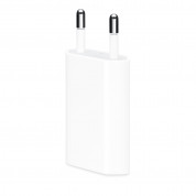 Apple USB Power Adapter 5W - оригиналнo захранване с USB изход за ел. мрежа за iPhone и iPod (bulk package)