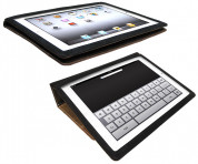 Urbano Ultra Slim Folder - луксозен кожен калъф (естествена кожа) с поставка за iPad mini, iPad mini 2, iPad mini 3 (светлокафяв) 3