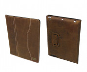 Urbano Ultra Slim Folder - луксозен кожен калъф (естествена кожа) с поставка за iPad mini, iPad mini 2, iPad mini 3 (светлокафяв) 1