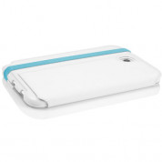 Incipio Watson Wallet - кожен кейс тип портфейл и твърд Feather кейс за Samsung Galaxy Note 8.0 (бял) 3