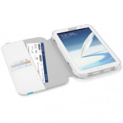 Incipio Watson Wallet - кожен кейс тип портфейл и твърд Feather кейс за Samsung Galaxy Note 8.0 (бял) 4