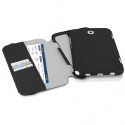 Incipio Watson Wallet - кожен кейс тип портфейл и твърд Feather кейс за Samsung Galaxy Note 8.0 (черен) 4