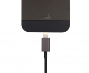 Moshi Lightning to USB Cable - USB кабел за iPhone с Lightning (100 см) (черен) 1