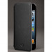 TwelveSouth SurfacePad Jet Black - кожен калъф с поставка за iPhone 5S, iPhone 5, iPhone SE (черен) 1