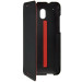 HTC Double Dip Flip HC V851 - оригинален кейс за HTC ONE mini (черен-червен) 6