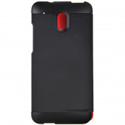 HTC Double Dip Flip HC V851 - оригинален кейс за HTC ONE mini (черен-червен) 4