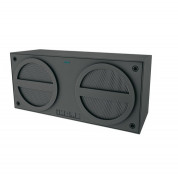 iHome iBT24 Bluetooth Speaker - гумиран безжичен спийкър за iPhone и устройства с Bluetooth (сив) 