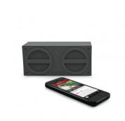 iHome iBT24 Bluetooth Speaker - гумиран безжичен спийкър за iPhone и устройства с Bluetooth (сив)  1