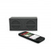 iHome iBT24 Bluetooth Speaker - гумиран безжичен спийкър за iPhone и устройства с Bluetooth (сив)  2