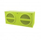 iHome iBT24 Bluetooth Speaker - гумиран безжичен спийкър за iPhone и устройства с Bluetooth (зелен) 