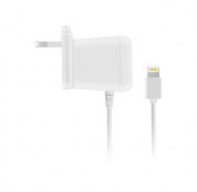 Macally 10W Wall Charger - захранване за ел. мрежа за iPhone, iPad, iPod с Lightning (с преходници за цял свят)