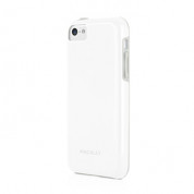 Macally FlexFit - силиконов калъф за iPhone 5C (бял)