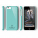 Elago C5 Slim Fit 2 Case + HD Clear Film - кейс и HD покритие за iPhone 5C (светлосин) 3