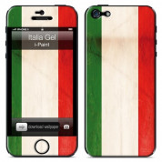 iPaint Italia Gel Skin - уникален дизайнерски 3D скин за iPhone 5S, iPhone 5, iPhone SE