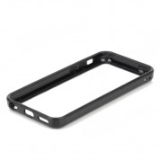 TPU Bumper Frame - силиконов бъмпер за iPhone 5C (черен) 2