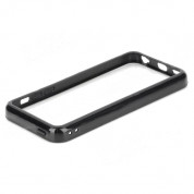 TPU Bumper Frame - силиконов бъмпер за iPhone 5C (черен) 1