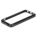 TPU Bumper Frame - силиконов бъмпер за iPhone 5C (черен) 2