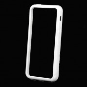 TPU Bumper Frame - силиконов бъмпер за iPhone 5C (бял) 1