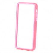 TPU Bumper Frame - силиконов бъмпер за iPhone 5C (розов) 1