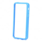 TPU Bumper Frame - силиконов бъмпер за iPhone 5C (син) 1