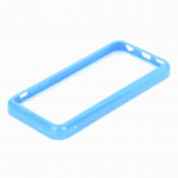 TPU Bumper Frame - силиконов бъмпер за iPhone 5C (син) 3