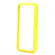 TPU Bumper Frame - силиконов бъмпер за iPhone 5C (жълт) 1