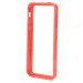 TPU Bumper Frame - силиконов бъмпер за iPhone 5C (червен) 1