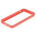 TPU Bumper Frame - силиконов бъмпер за iPhone 5C (червен) 3
