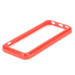 TPU Bumper Frame - силиконов бъмпер за iPhone 5C (червен) 4