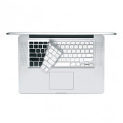 iLuv Silicon cover - силиконов протектор за MacBook клавиатури (бял) 1
